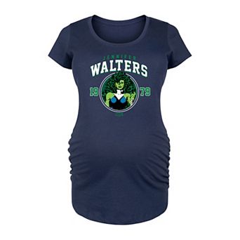 Maternity She-Hulk Walters Collegiate Graphic Tee