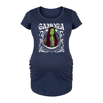 Maternity Marvel Guardians Of The Galaxy Gamora Nouveau Floral Graphic Tee