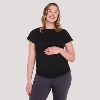 Maternity Motherhood® Short Sleeve Raglan Workout Tee