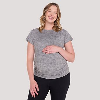 Maternity Motherhood® Short Sleeve Raglan Workout Tee