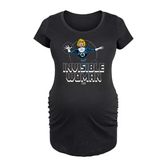 Maternity Marvel The Fantastic Four Invisible Woman Graphic Tee