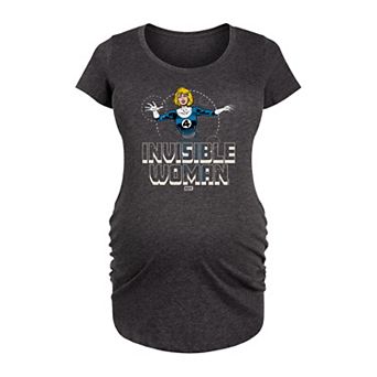 Maternity Marvel The Fantastic Four Invisible Woman Graphic Tee