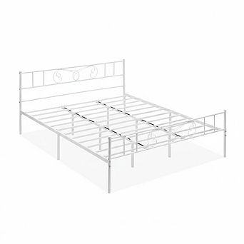 Bed Frames for Kids, Metal Bed Frame with Headboard & Footboard
