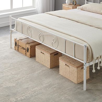 Bed Frames for Kids, Metal Bed Frame with Headboard & Footboard