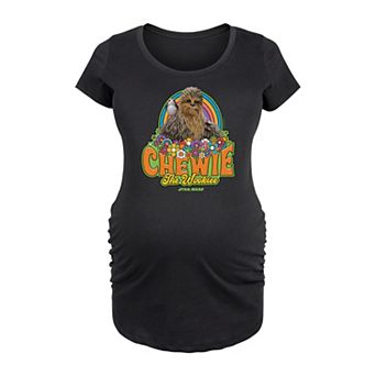 Maternity Star Wars Retro Chewie Graphic Tee
