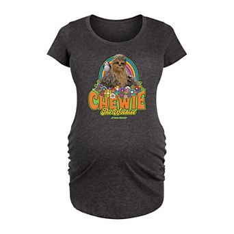 Maternity Star Wars Retro Chewie Graphic Tee