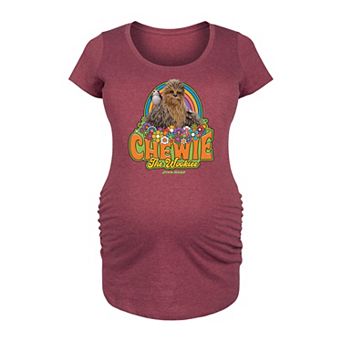 Maternity Star Wars Retro Chewie Graphic Tee