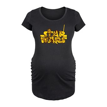 Maternity Star Wars Logo Rebels Graphic Tee