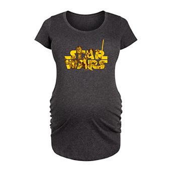 Maternity Star Wars Logo Rebels Graphic Tee