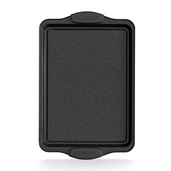 BAKKEN Nonstick Baking Sheet, Carbon Steel Cookie Pans with Silicone Handles, Set of 1, Black