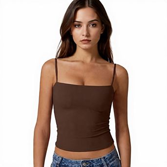 Women's Basic Double-Lined Tank Top
