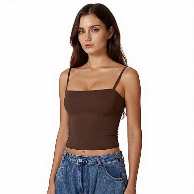 Women's Basic Double-Lined Tank Top