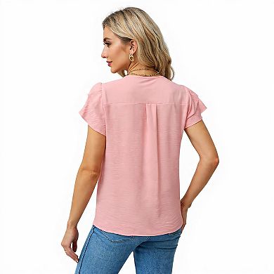 Women's Casual Work Blouse for Summer