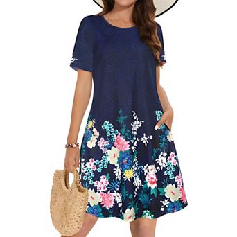 Casual Floral Sundress for Women