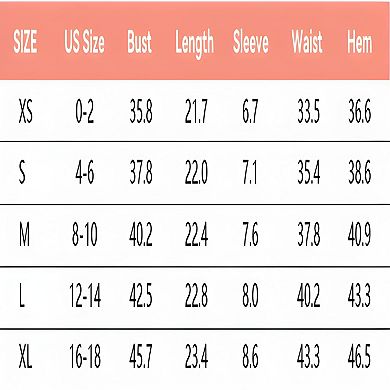 Women's Short Sleeve Cotton Crop Top