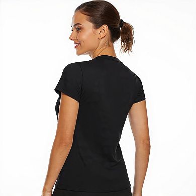 Women's V-Neck Athletic Sun Protection Tee