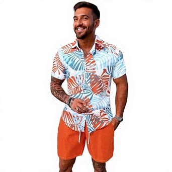 Summer 2 pc Hawaiian Beach Outfit