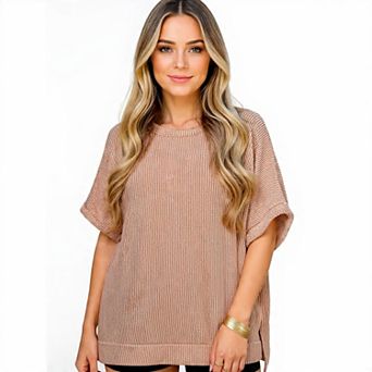 Women's Loose Fit Summer Batwing Tee