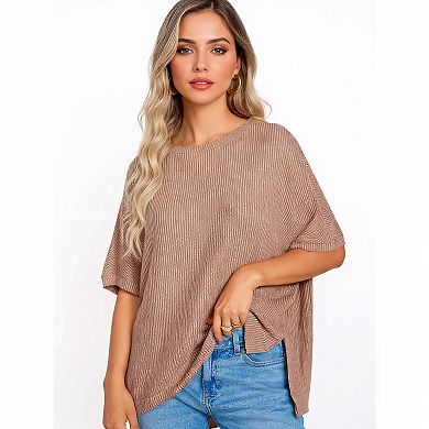 Women's Loose Fit Summer Batwing Tee