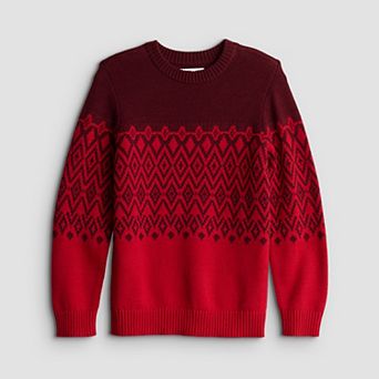 Boys 8-20 Sonoma Goods For Life® Cloud Yarn Seed Stitch Sweater