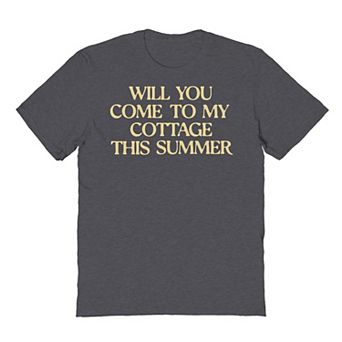 Juniors' Grayson Threads The Label Will You Come To My Cottage This Summer Graphic Tee