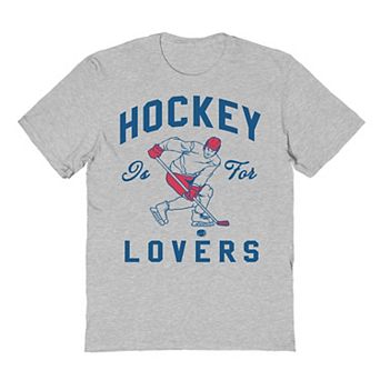 Juniors' Grayson Threads The Label Hockey Is For Lovers Graphic Tee