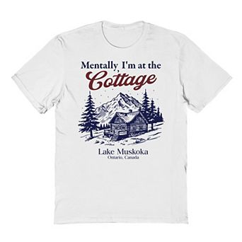 Juniors' Grayson Threads The Label Mentally At The Cottage Lake Muskoka Ontario Canada Graphic Tee
