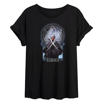 Juniors' Star Wars Ahsoka Oversized Tee
