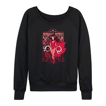 Women's Marvel Scarlet Witch French Terry Long Sleeve Tee