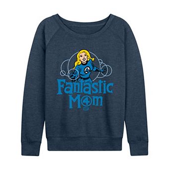 Women's Marvel The Fantastic Four Fantastic Mom French Terry Long Sleeve Tee