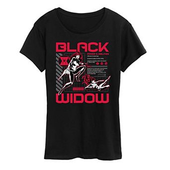 Women's Marvel Black Widow Graphic Tee