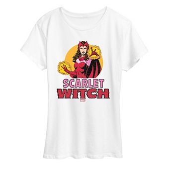 Women's Marvel Scarlet Witch Logo Graphic Tee