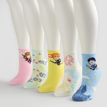 Women's Harry Potter 5-Pack Character Crew Socks