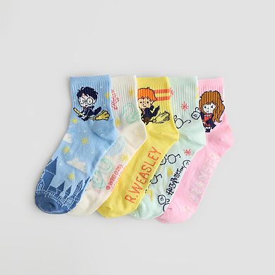 Women's Harry Potter 5-Pack Character Crew Socks