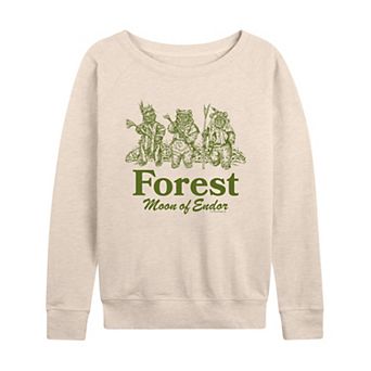 Women's Star Wars Forest Moon of Endor French Terry Long Sleeve Tee