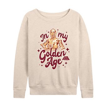 Women's Star Wars C-3PO French Terry Long Sleeve Tee