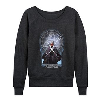 Women's Star Wars Celestial Ahsoka French Terry Long Sleeve Tee