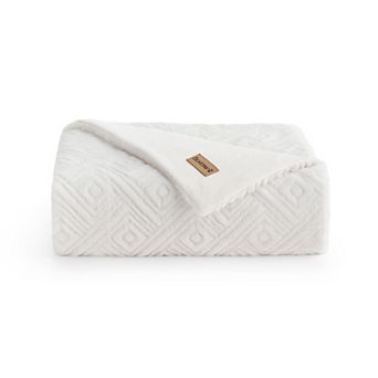 Bearpaw Park Faux Fur Throw Blanket