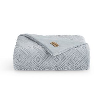 Bearpaw Park Faux Fur Throw Blanket