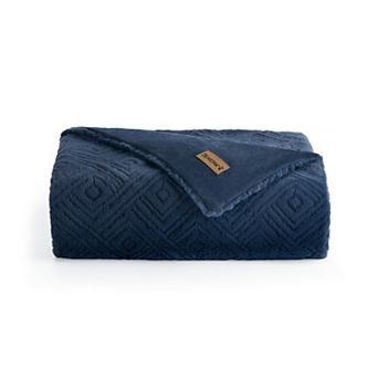 Bearpaw Park Faux Fur Throw Blanket
