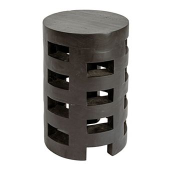 Hello Honey Round Stool with Textured Surface