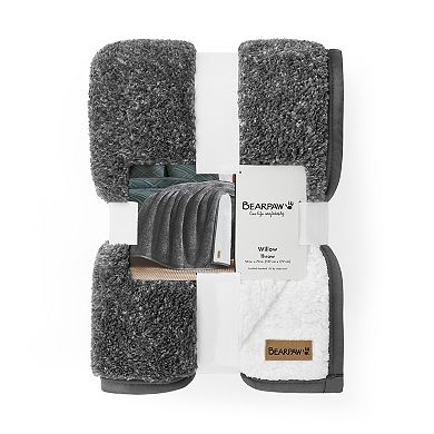 Bearpaw Sherpa Throw Blanket