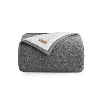 Bearpaw Willow Melange Sherpa Throw Blanket