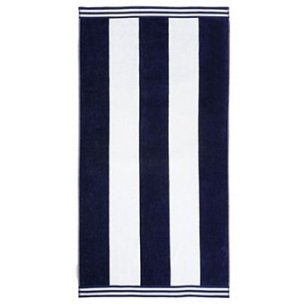 SUPERIOR Cabana Stripe Oversized Cotton Beach Towel