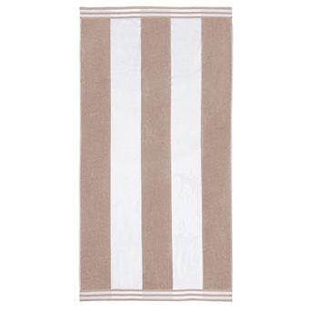 SUPERIOR Cabana Stripe Oversized Cotton Beach Towel