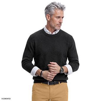 Men's IZOD Luxury Shaker Crewneck Sweater
