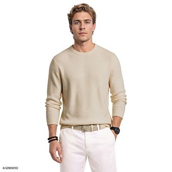 Men's IZOD Luxury Shaker Crewneck Sweater