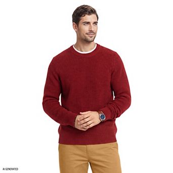 Men's IZOD Luxury Shaker Crewneck Sweater