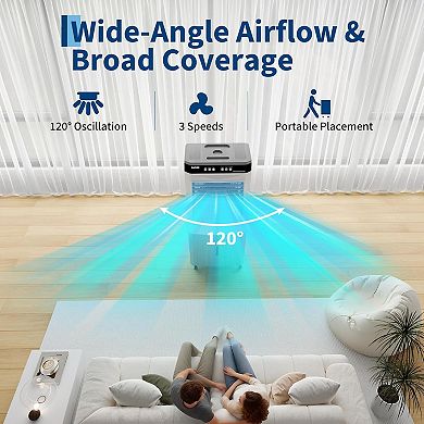 44L Portable Air Conditioners, Swamp Cooler Evaporative Air Cooler