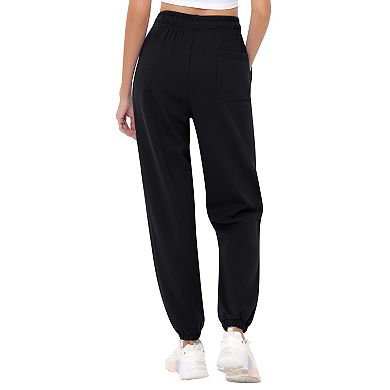 Women's Wide-Leg Joggers with Cuffed Ankle